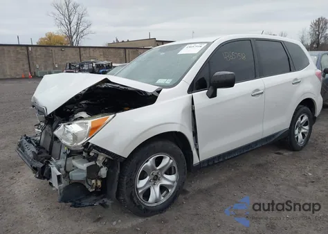 2014 Subaru Forester 2.5I z USA, uszkodzony, nr VIN JF2SJAACXEH449426